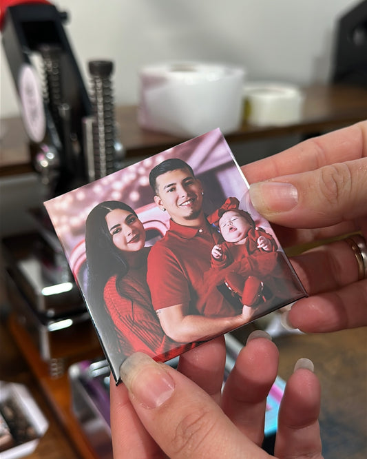 Custom Photo Magnets 2.5x2.5 6 pictures